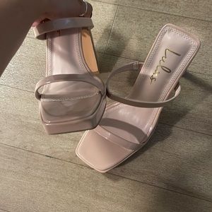 Lulus | Shoes | Nwot Lulus Nude Heels | Poshmark
